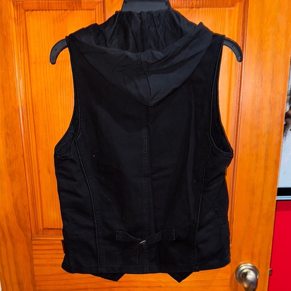 Tripp NYC Black Denim Vest - Picture 5 of 5